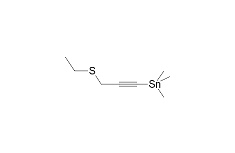 TRIMETHYL(3-ETHYLTHIOPROP-1-YN-1-YL)STANNANE
