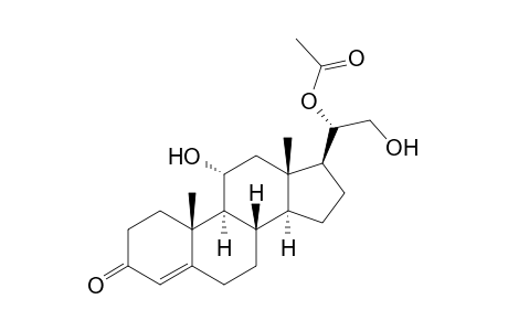 11α,20β,21-trihydroxypregn-4-en-3-one, 20-acetate