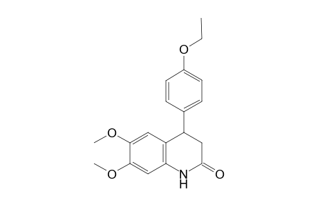 4-(4-Ethoxy-phenyl)-6,7-dimethoxy-3,4-dihydro-1H-quinolin-2-one