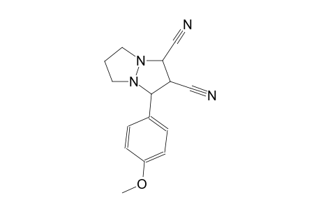 1H,5H-pyrazolo[1,2-a]pyrazole-1,2-dicarbonitrile, tetrahydro-3-(4-methoxyphenyl)-, (1R,2R,3R)-