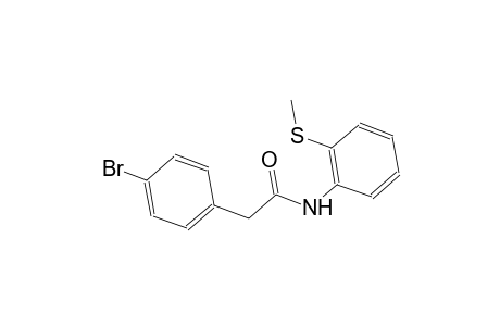 2-(4-bromophenyl)-N-[2-(methylsulfanyl)phenyl]acetamide