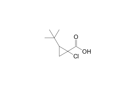 1-Chloro-2-tert-butylcyclopropanecarboxylic acid