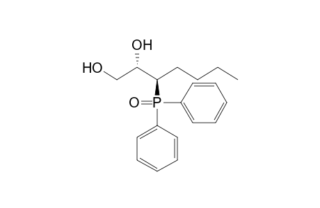 (2S,3R)-3-diphenylphosphorylheptane-1,2-diol