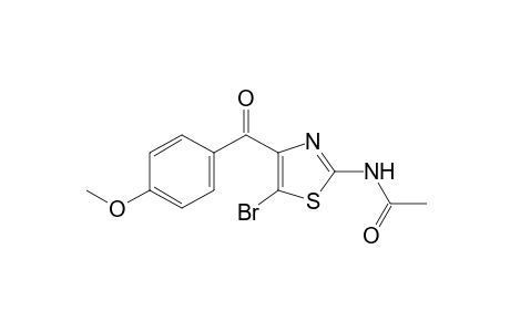 N-[4-(p-anisoyl)-5-bromo-2-thiazolyl]acetamide