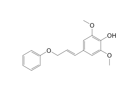 2,6-Dimethoxy-4-[(E)-3-phenoxyprop-1-enyl]phenol