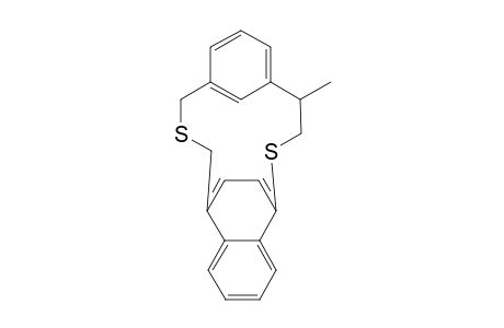syn-9-methyl-2,11-dithia[3.3](1,4)-naphthalenometacyclophanes