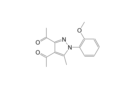 1,1'-(1-(2-methoxyphenyl)-5-methyl-1H-pyrazole-3,4-diyl)diethanone