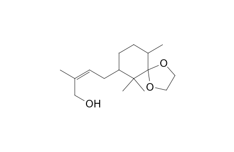 1,4-Dioxaspiro[4.5]decane, 2-buten-1-ol deriv.