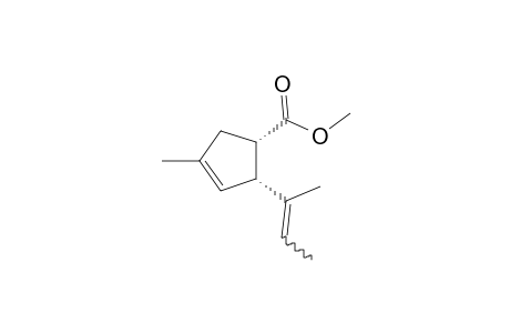 Methyl (1S,2R)-2-(but-2-en-2-yl)-4-methylcyclopent-3-enecarboxylate