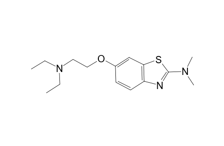 6-[2-(Diethylamino)ethoxy]-N,N-dimethyl-1,3-benzothiazol-2-amine