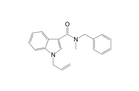 N-Benzyl-N-methyl-1-(prop-2-en-1-yl)-1H-indole-3-carboxamide