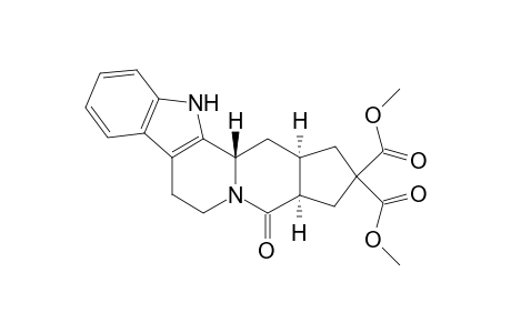 E-Noryohimban-17,17-dicarboxylic acid, 21-oxo-, dimethyl ester, (15.beta.)-(.+-.)-