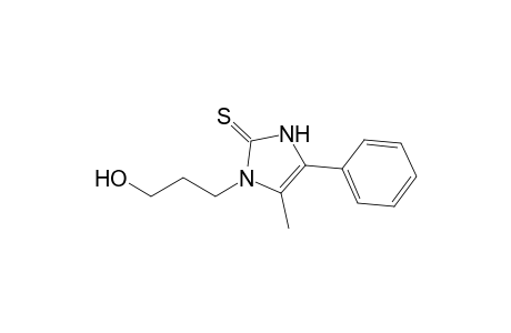 1,3-Dihydro-4-phenyl-5-methyl-1-(3'-hydroxypropyl)-2H-imidazol-2-thione