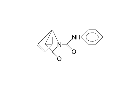 3-Phenyl-carbamoyl-aza-4-oxotetracyclo-[4.2.1.0]-non-7-ene