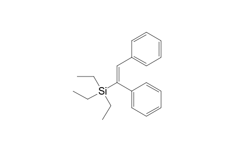 (E)-1-(Triethylsilyl)-1,2-diphenylethene