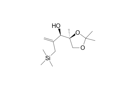 (+)-(1R)-2-(Trimethylsilylmethyl)-1-[(4'S)-2',2',4'-trimethyl-1',3'-diocolane-4'-yl]prop-2-en-1-ol