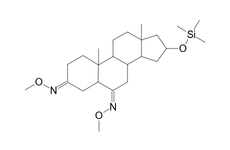 5.ALPHA.-ANDROSTAN-16.ALPHA.-OL-3,6-DIONE(3,6-DI-O-METHYLOXIME-16.ALPHA.-TRIMETHYLSILYL ETHER)