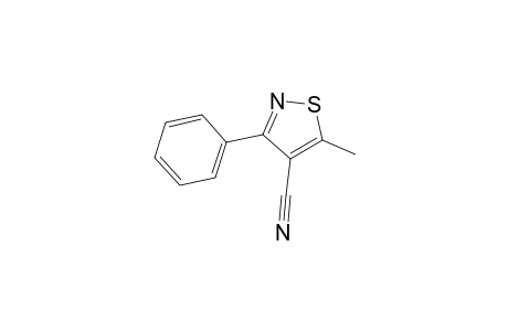 4-Isothiazolecarbonitrile, 5-methyl-3-phenyl-