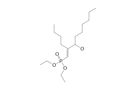 (E)-2-butyl-1-diethoxyphosphoryl-non-1-en-3-ol