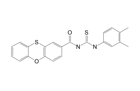 N-(PHENOXATHIIN-2-CARBONYL)-N'-(3,4-DIMETHYLPHENYL)-THIOUREA