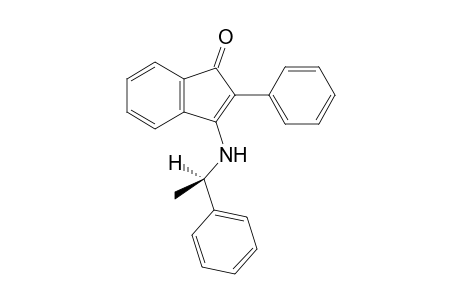 2-Phenyl-3-[(1'-phenylethyl)amino]inden-1-one