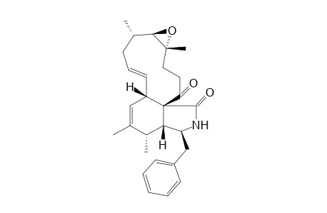(13E,16S,17R,18R)-17,18-Epoxy-16,18-dimethyl-10-phenyl[11]cytochalasa-6(7),13-dien-1,21-dione