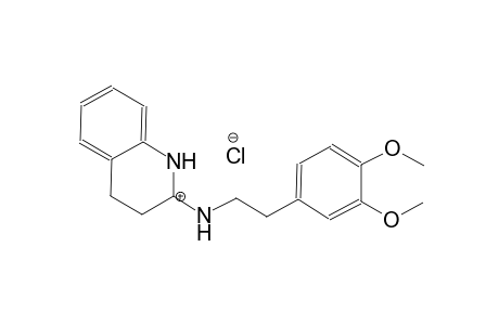 (Z)-N-(3,4-dihydroquinolin-2(1H)-ylidene)-2-(3,4-dimethoxyphenyl)ethanaminium chloride
