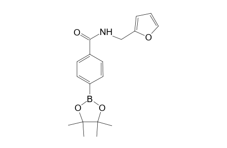 N-(2-Furylmethyl)-4-(4,4,5,5-tetramethyl-1,3,2-dioxaborolan-2-yl)benzamide