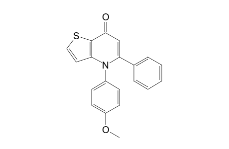 4-(4-Methoxyphenyl)-5-phenylthieno[3,2-b]pyridin-7(4H)-one