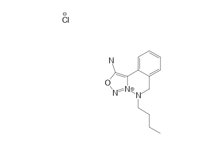 1-AMINO-5-BUTYL-5,6-DIHYDRO-[1.2.3]-OXADIAZOLO-[4.3-A]-PHTHALAZIN-4-IUM_CHLORIDE