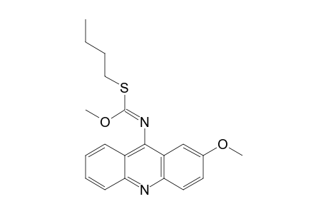 O-METHYL-S-BUTYL-N-(2-METHOXYACRIDIN-9-YL)-IMINOTHIOCARBONATE