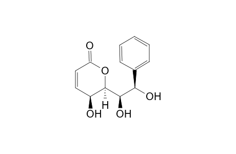 (2R,3S)-2-[(1R,2R)-1,2-bis(oxidanyl)-2-phenyl-ethyl]-3-oxidanyl-2,3-dihydropyran-6-one