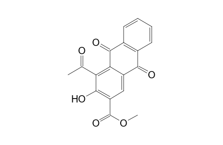 4-Acetyl-3-hydroxy-9,10-dioxo-9,10-dihydroanthracene-2-carboxylic acid methyl ester