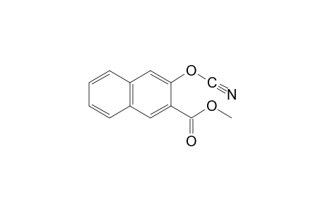 3-cyanato-2-naphthoic acid, methyl ester