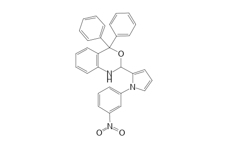 2-[1-(3-nitrophenyl)-1H-pyrrol-2-yl]-4,4-diphenyl-2,4-dihydro-1H-3,1-benzoxazine