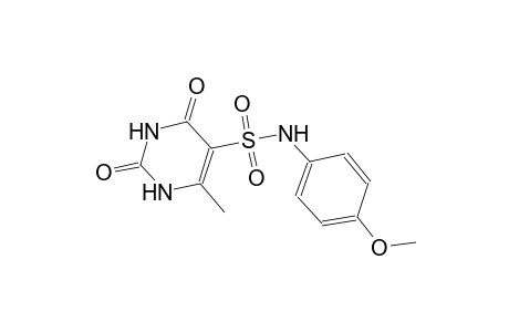 N-(4-methoxyphenyl)-6-methyl-2,4-dioxo-1,2,3,4-tetrahydro-5-pyrimidinesulfonamide