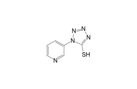 1H-1,2,3,4-Tetrazole-5-thiol, 1-(3-pyridinyl)-