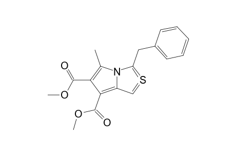 Dimethyl 3-benzyl-5-methyl-1H,3H-pyrrolo[1,2-c]thiazole-6,7-dicarboxylate
