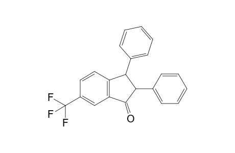 6-(Trifluoromethyl)-2,3-dihydro-2,3-diphenylinden-1-one