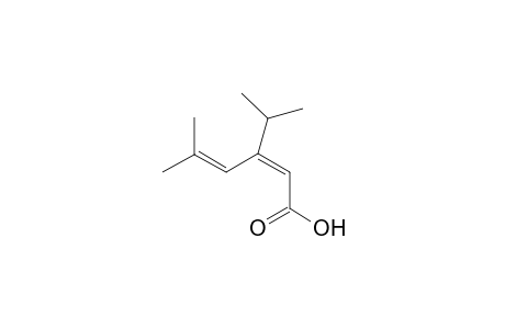 (Z)-3-isopropyl-5-methylhexa-2,4-dienoic acid