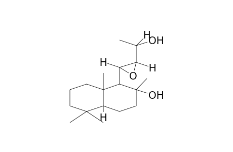 OXIRANEMETHANOL, 2-(DECAHYDRO-2-HYDROXY-2,5,5,8a-TETRAMETHYL-1-NAPHTALENYL)-.ALPHA.-METHYL-