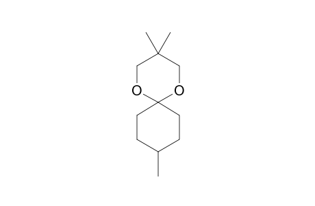 3,3,9-TRIMETHYL-1,5-DIOXASPIRO-[5,5]-UNDECANE
