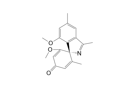 2,6'-Dimethoxy-2',4',6-trimethylspiro(cyclohexa-2,5-diene-1,7'-[1'H]-isoindol)-4-one