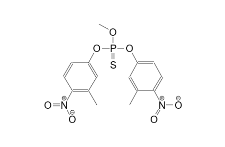 O-methyl O,O-bis(3-methyl-4-nitrophenyl) thiophosphate