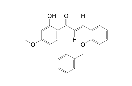 2-(benzyloxy)-2'-hydroxy-4'-methoxychalcone