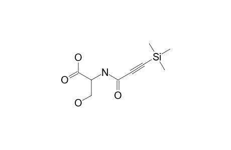 3-HYDROXY-2-(3-TRIMETHYLSILYL-2-PROPYNOYLAMINO)-PROPYNOIC_ACID