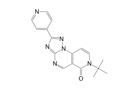 pyrido[3,4-e][1,2,4]triazolo[1,5-a]pyrimidin-6(7H)-one, 7-(1,1-dimethylethyl)-2-(4-pyridinyl)-