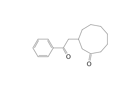 Cyclononanone, 3-(2-oxo-2-phenylethyl)-