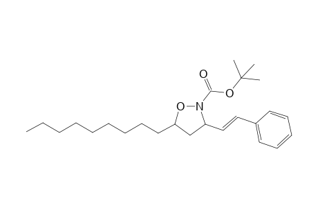 (3R,5R)-tert-Butyl 5-Nonyl-3-((E)-styryl)isoxazolidine-2-carboxylate