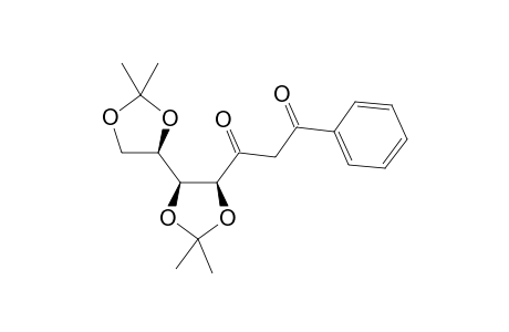 2-Deoxy-4,5;6,7-di-O-isopropylidene-1-phenyl-D-ribohepto-1,3-diulose